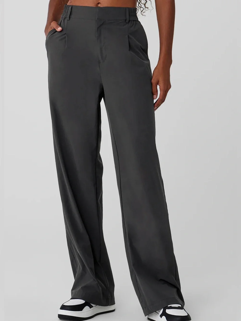 NWT ALO High-Waist Pursuit Trousers!